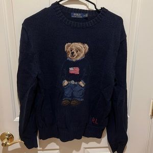 Polo Ralph Lauren - The Iconic Polo Bear Sweater | Men’s Large (L) — Shrunk to M
